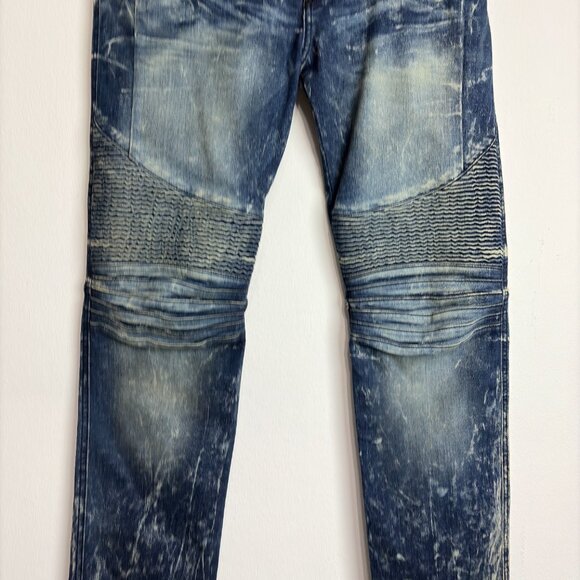 Robin's Jean Women's VTG Biker Wings Swarovski Crystal Red Low Rise Jeans Sz 32 - Picture 11 of 11